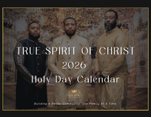 Load image into Gallery viewer, True Spirit of Christ 2026 High Holy Day Calendar
