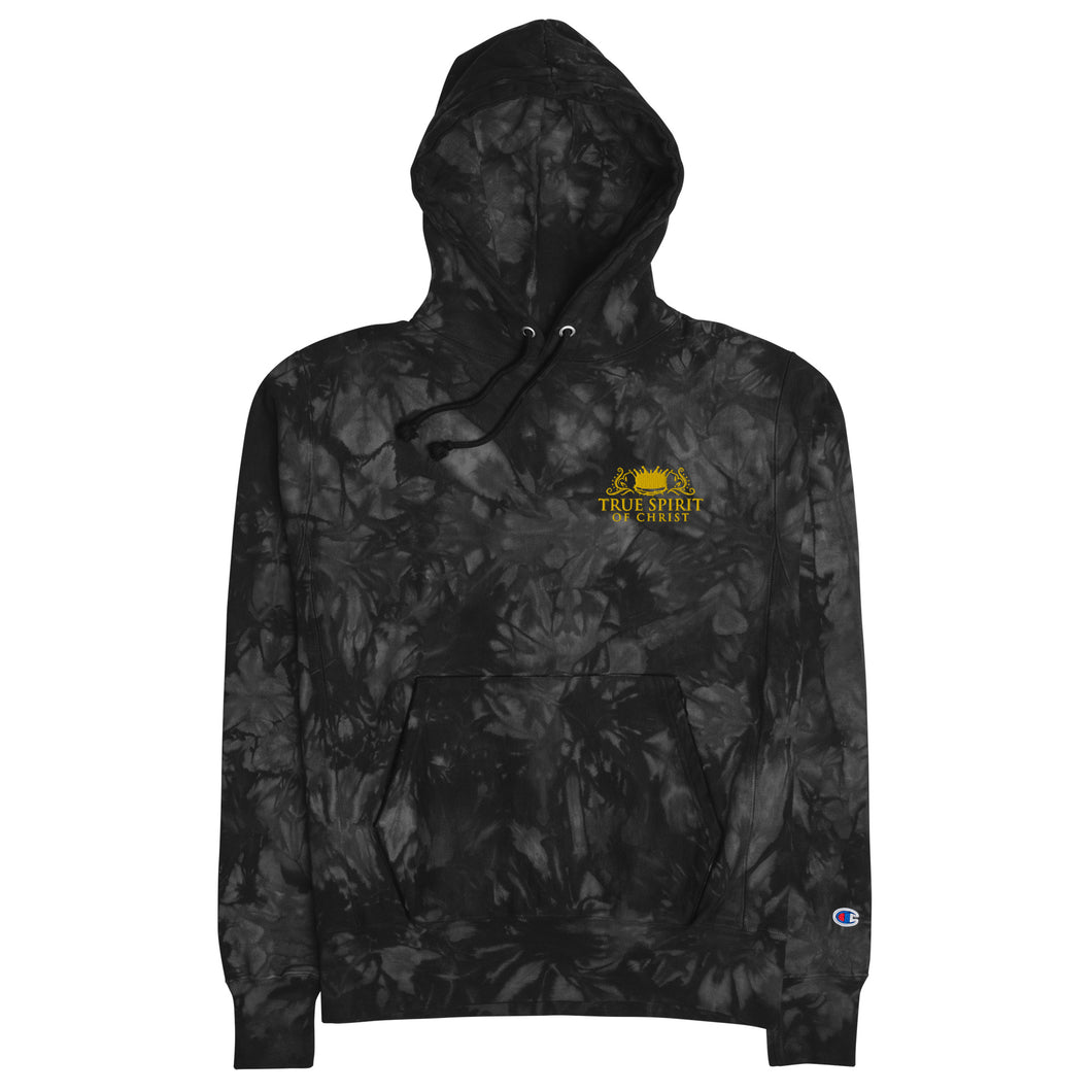 TSOC Champion tie-dye hoodie