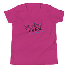 Load image into Gallery viewer, Trust In God Youth T-shirt
